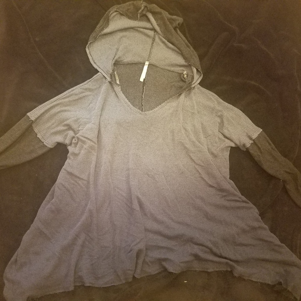 Flowy,long sleeve, hoodie shirt